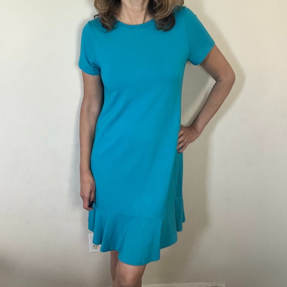 Isaac Mizrahi Live! Blue Dress